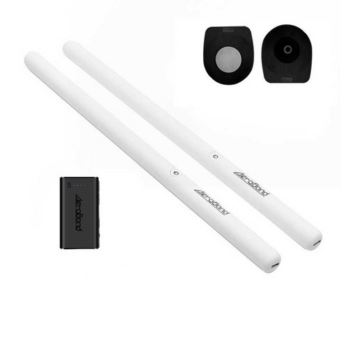 전자드럼 에어로밴드 포켓드럼 2 플러스 에어 드럼 스틱 체성 감각 드럼 세트를 위한, 하얀