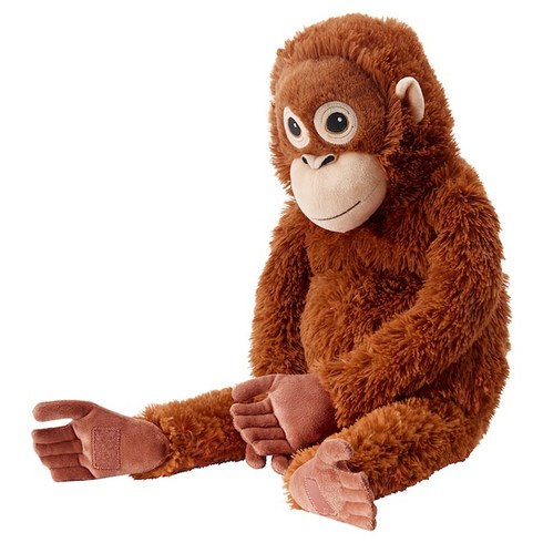 이케아 애착 동물인형 + 사은품 혁명후크, 22.오랑우탄(원숭이)-대형/66cm + 후크