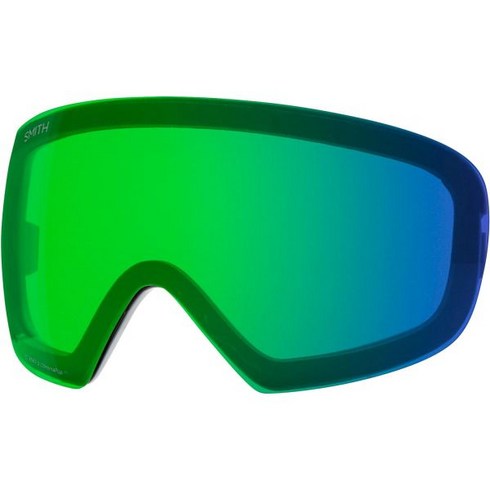 스미스 I O Mag S 스노우 고글 교체 렌즈, Chromapop Sun Green Mirror
