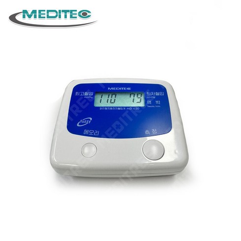 메디텍 가정용 자동전자혈압계 혈압측정기 MD650, 1개
