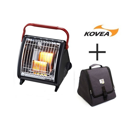 2023년 가성비 최고 코베아 센스난로 - 코베아 난로 파워센스2종세트 가방 캠핑난로 낚시난로 가스난로, 1개