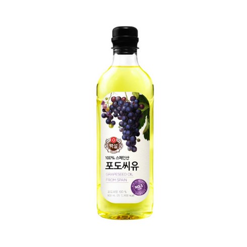 CJ 백설 포도씨유 900ml x 2개