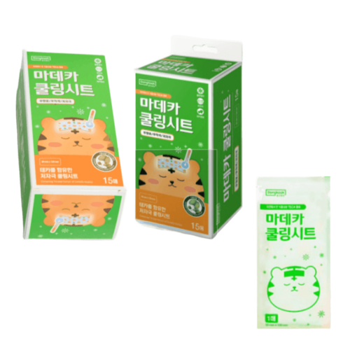 마데카쿨링시트 - 동국제약 마데카 찜질 쿨링시트 15매 2통