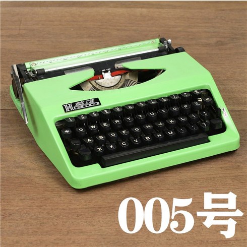 아날로그 옛날타자기 레트로 소품 엔틱 빈티지 인테리어 시카고타자기 촬영 카페, 005
