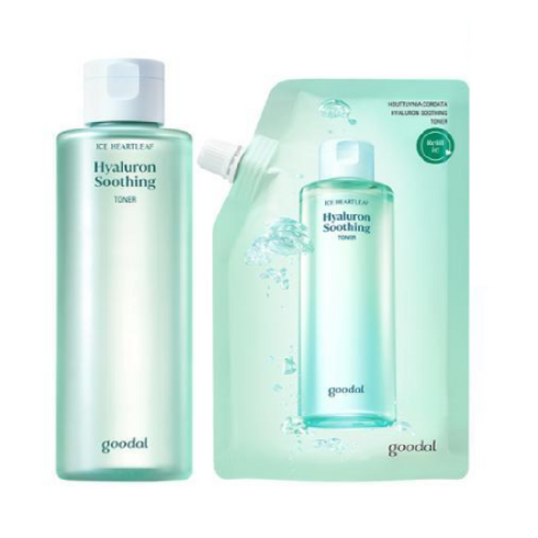 NEW/기획 구달 어성초 히알루론 수딩 토너 350ml 리필 기획 +350ml, 1개