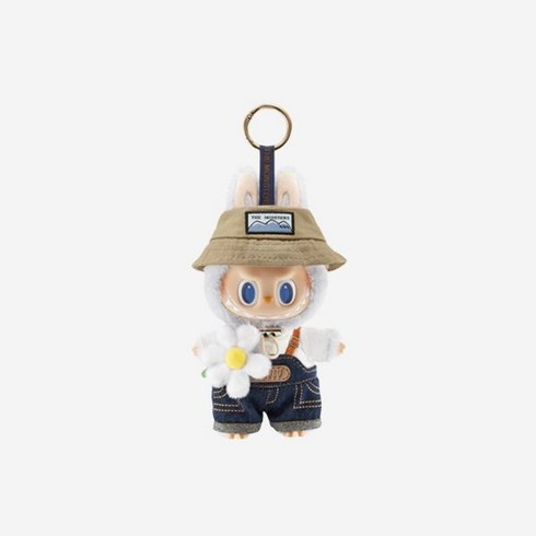 라부부인형 - 팝마트 봄에 피는 라부부 시리즈 인형 키링 Pop Mart Fall In Wild Labubu Series Toy Keyring, 1개