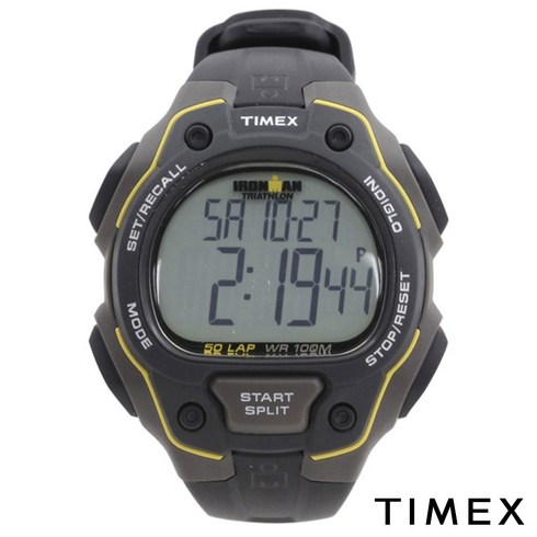 [정품]국내 당일발송 정품 TIMEX 타이맥스시계 T5K494 아이언맨 50랩 마라톤시계 전자시계