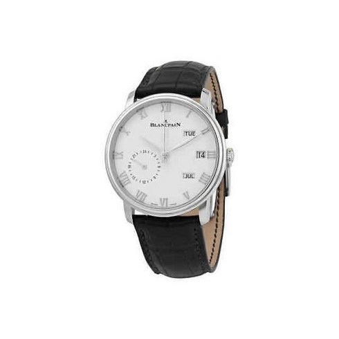 블랑팡 VILLET 화이트 다이얼 남녀공용 시계 6670-1127-55B Blancpain VILLERET