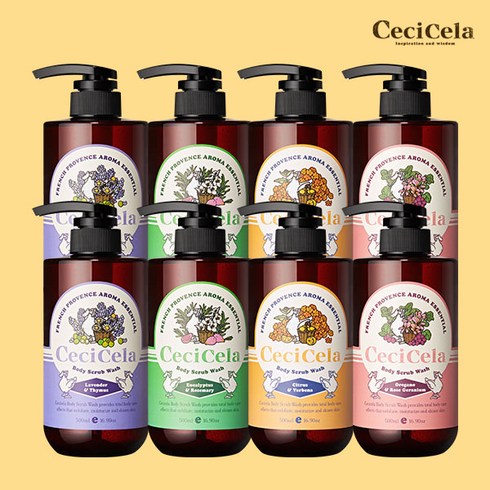 [쎄씨쎌라] 아로마 스파 바디스크럽워시 방송 패키지, 단일속성