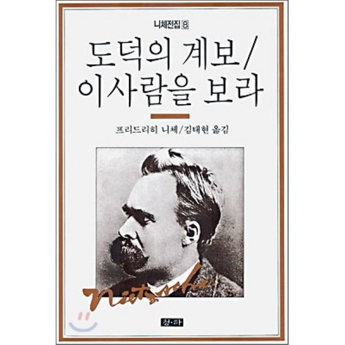 니체의도덕의계보읽기 - 도덕의 계보 이사람을 보라(니체전집 8), 청하, 프리드리히 니체 저/김태현 역