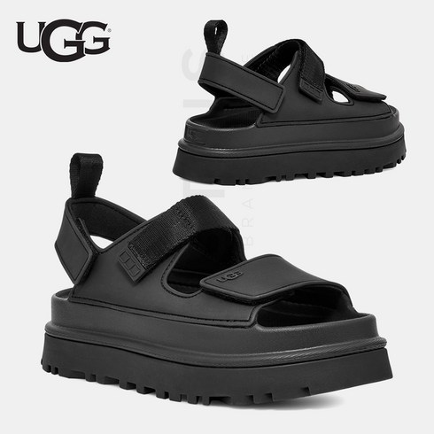 어그 미국UGG 샌들 슬리퍼 골든글로우 플랫폼 Goldenglow 블랙