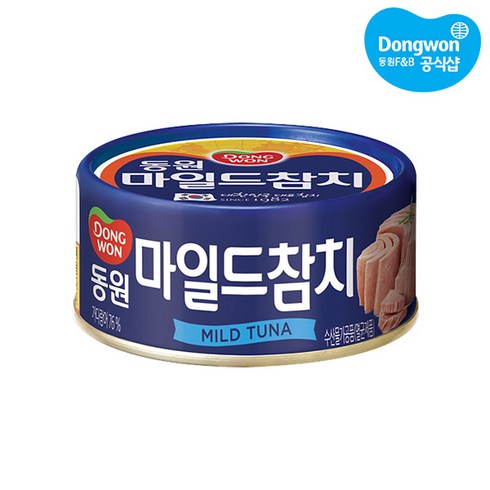 동원 마일드 참치, 100g, 20개