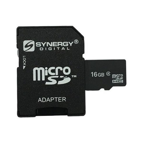 Synergy Digital LG P5050 Phoenix 휴대폰 메모리 카드 16GB microSDHC 카드SD 어댑터 포함