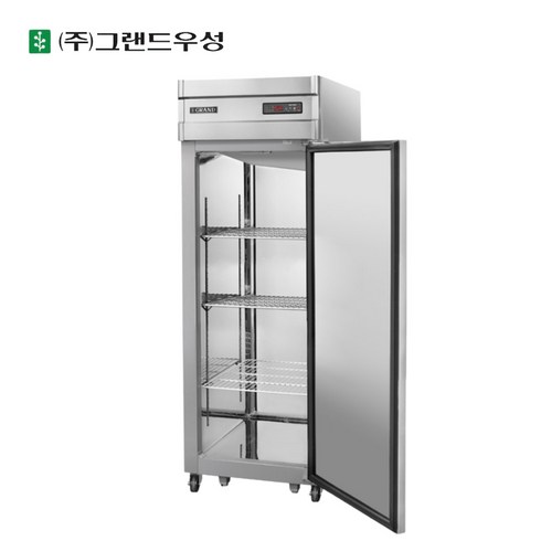 그랜드우성 간냉식 냉동고 업소용 25박스 양문형 장도어 WSFM-650F(1DD)
