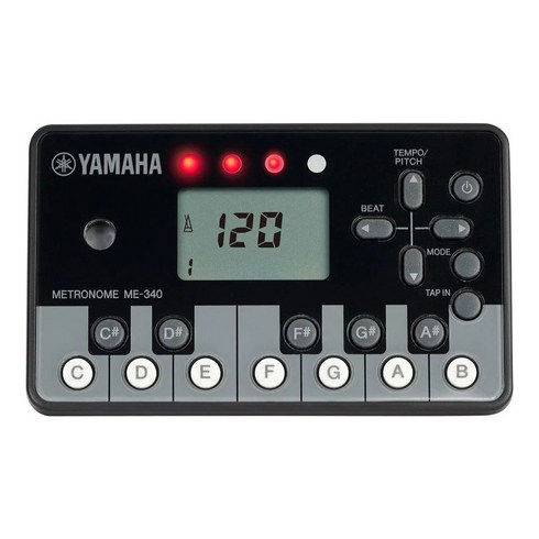 YAMAHA ME-340PF 발음 버튼 첨부 전자 메트로놈[]