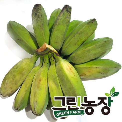 사바나농장 - 그린 사바 바나나(green saba banana) 그린농장, 3kg, 1개