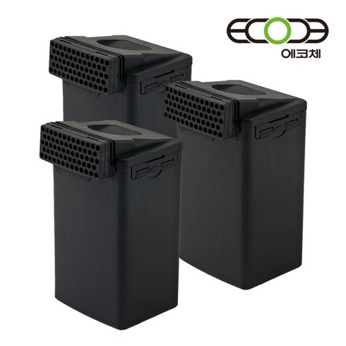[KT알파쇼핑][정품] 에코체 음식물처리기 리필필터 하우징 필터 3세트 ECC-888 ECC-800 호환, 에코체 하우징필터 3세트, 에코체 하우징필터 3세트