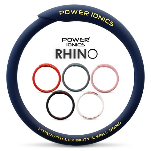 스포츠팔찌 - Power Ionics Rhino 남성 여성 2000Ions 방수 스포츠 팔찌 팔찌 팔찌 에너지 균형 바디