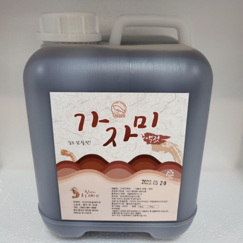 가자미액젓 - 광천 맛좋은 액젓 5kg 멸치액젓 까나리액젓 갈치액젓 가자미액젓 김장액젓, 가자미액젓5kg, 1개