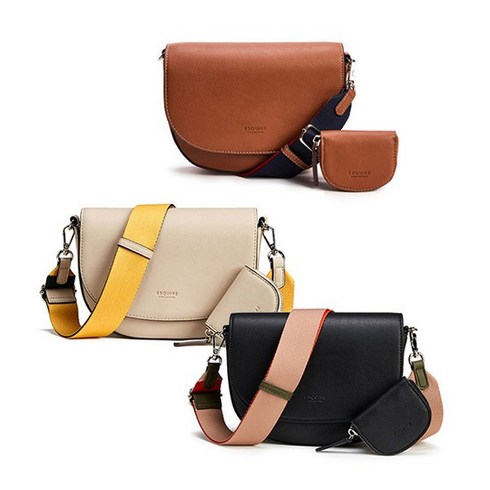 에스콰이아 에스콰이아 여성 새들백 3종/DSHB923_927