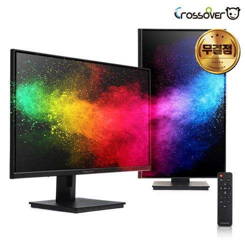 크로스오버 27QQ75 QHD IPS TYPE-C 멀티스탠드 100Hz 삼성DEX KVM 게이밍 27인치 모니터, 68.47cm 무결점