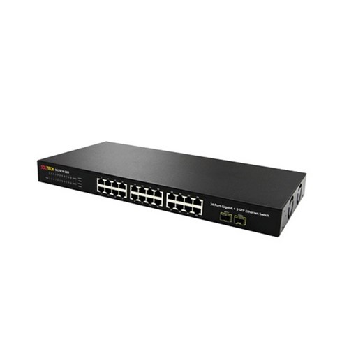 SOLTECH 솔텍 SOLTECH-2600 스위칭허브24포트+2SFP, 단일 모델명/품번