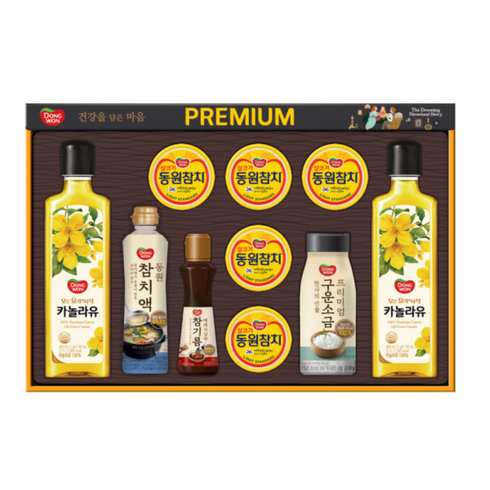동원 참치 프리미엄47호 선물세트 + 쇼핑백, 1세트