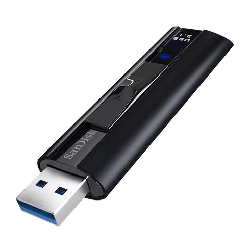 샌디스크 Extreme PRO USB 3.2 Gen1 솔리드 스테이트 플래시 드라이브 CZ880, 128GB, 1개