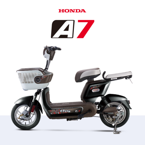 2023년 가성비 최고 혼다전기자전거 - 혼다 A7 전기자전거 48V 20Ah 그래핀 배터리/ 48V 14Ah 리튬 배터리/ 48V 20Ah 리튬배터리, 블랙  리튬배터리14Ah(탈부착형)