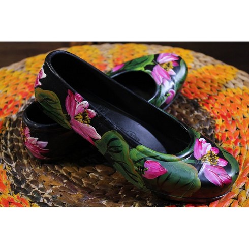 2023년 가성비 최고 양산고무신 - 가람 조영란 연꽃 향기 꽃 고무신