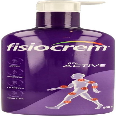 fisiocrem - FISIOCREM 피지오크림 젤 액티브 XXL 600ml, 1개