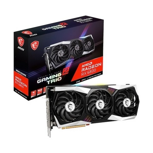 MSI 라데온 RX 6800 게이밍 Z 트리오 D6 16GB 트라이프로져2