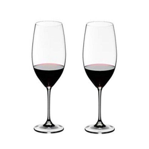 와인클래스 - Riedel Vinum Cabernet/Merlot Wine Class Set of 2 리델 비눔 카베르네/메를로 와인 클래스 2개 세트, Clear