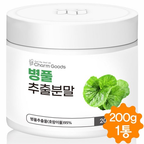 병풀 추출분말 가루 호랑이풀 고투콜라 추출물 분말 차 효능 200g, 1개