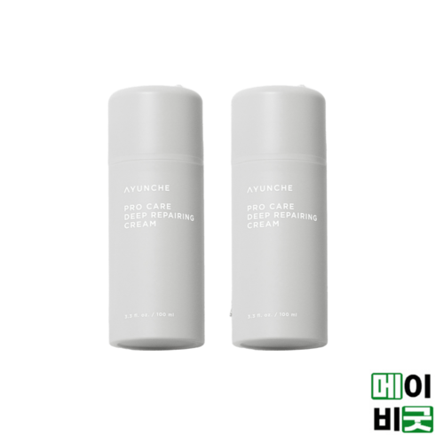 아윤채스파클링 - 아윤채 프로 케어 딥 리페어링 크림, 딥 리페어링 크림 100ml 2개, 100ml, 2개