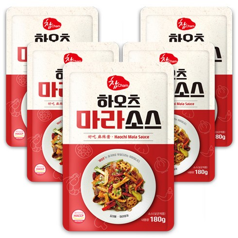 참소스 하오츠 마라소스, 180g, 5개