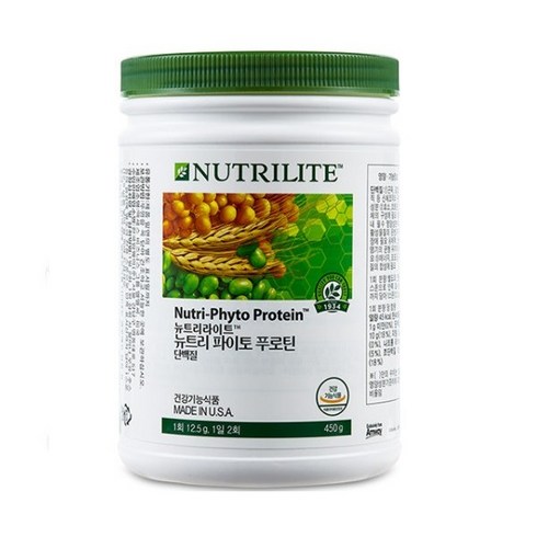 암웨이단백질 - 뉴트리라이트 뉴트리 파이토 푸로틴, 450g, 1개