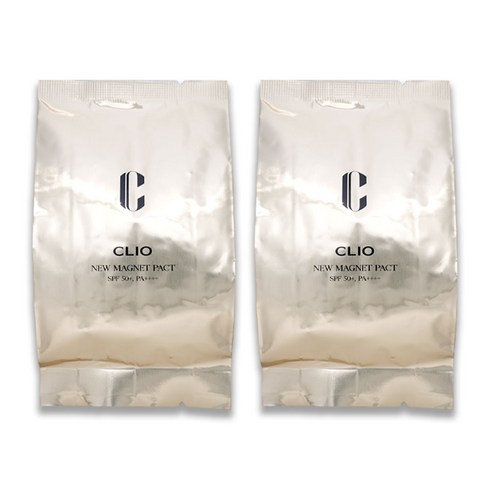 에나멜 에디션 뉴마그넷 팩트  - [본사정품] 클리오 뉴 마그넷 팩트 에나멜 에디션 본품 더블밀착 72시간 커버지속 3D리프팅 피부광채, 2개, 23호 리필