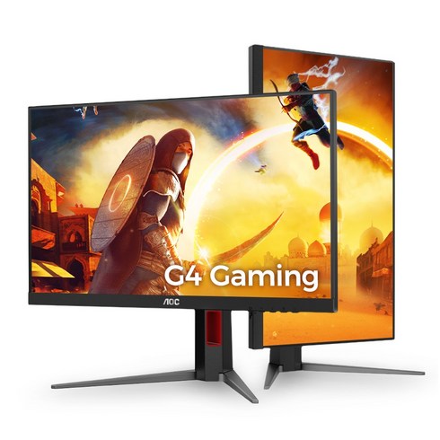 알파스캔 AOC 27G4 게이밍 IPS 180 프리싱크 HDR 무결점 68.6cm 모니터 180Hz 멀티스탠드 컴퓨터, 알파스캔 27G4