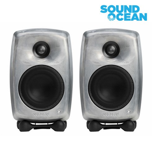 GENELEC SAM (Smart Active Monitor) 시리즈 제네렉 스튜디오 모니터 스피커 1통, 8330(알루미늄)