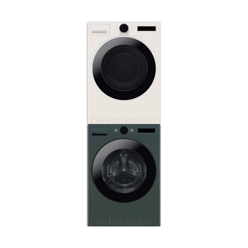 트롬 LG 오브제컬렉션 세탁기 FX23GNG + 건조기 RD20ENE 23kg + 20kg 세트 1등급 방문설치, 네이처 그린(세탁기), 네이처 베이지(건조기), FX23GNG-ENE