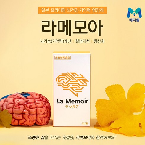 메모인레 - 메타웰 라메모아, 단품, 단품, 1개, 120정