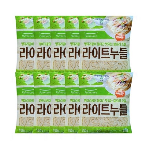 (냉장)[풀무원]라이트누들150gx10, 150g, 10개