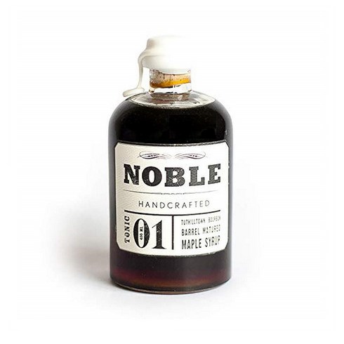 노블 버번 배럴 메이플 시럽 450ml Noble Bourbon Barrel Maple Syrup, 1개