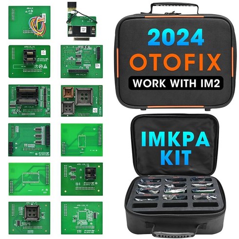 OTOFIX IMKPA IMMO 및 Key Fob 프로그래밍 어댑터 키트 벤츠 BMW 아우디 VW용 어댑터 12개 XP1 프로 키 프로그래머 도구와 호환 IM2 Key