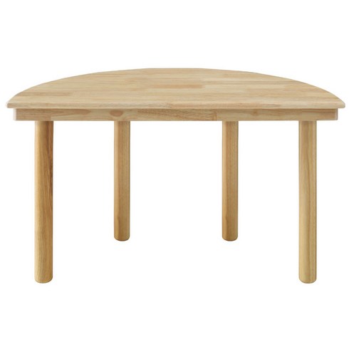 고무나무책상/대/H59cm/반원/1쪽, 단품
