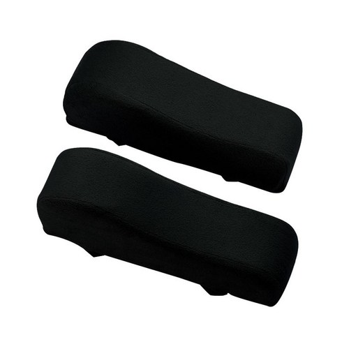 2Pcs 유니버설 팔걸이 패드 빨 수있는 이동식 커버 재사용 가능한 소프트 암 레스트 게임 의자 사무실 의자