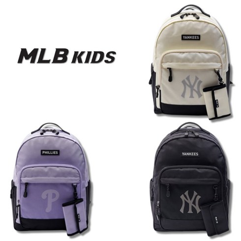 (매장정품) MLB KIDS 키즈 신학기 고학년 선물 백팩 뉴욕양키스 메쉬 책가방