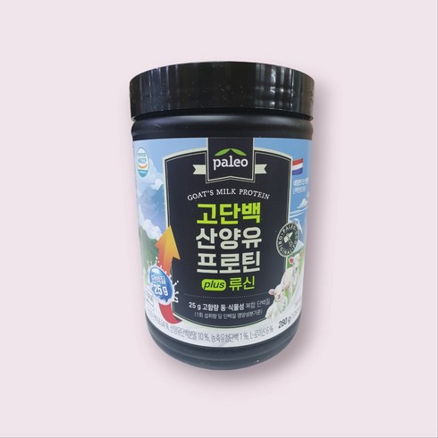 팔레오 고단백 산양유 프로틴 plus 류신 3개, 15개, 280g