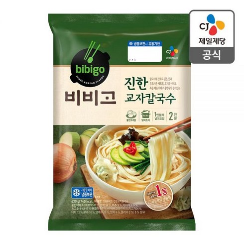 CJ제일제당 비비고 진한교자칼국수 630G 227220, 비비고 시원바지락칼국수, 642g, 1개